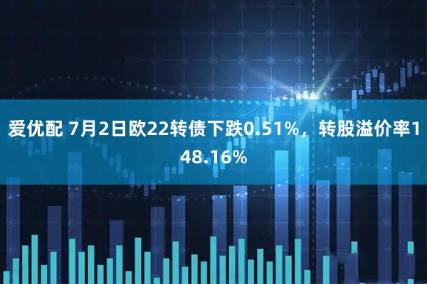 爱优配 7月2日欧22转债下跌0.51%，转股溢价率148.16%