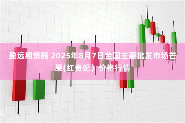 盈远期策略 2025年8月7日全国主要批发市场芒果(红贵妃）价格行情