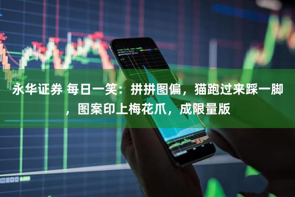 永华证券 每日一笑：拼拼图偏，猫跑过来踩一脚，图案印上梅花爪，成限量版